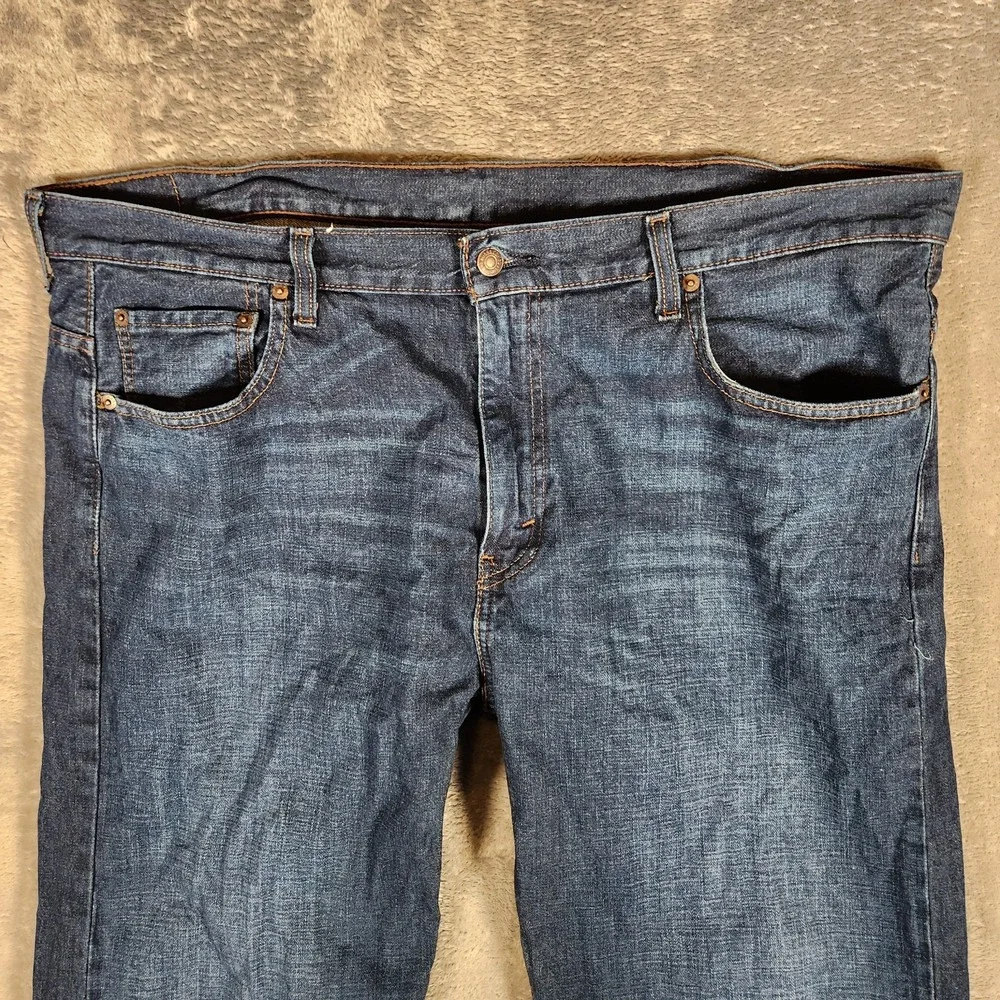 Levi's 569‎ Jeans Men's 41X29 (Tag 38x30) Loose Fit Straight Leg Blue Pre-Owned